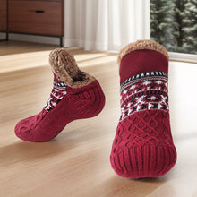 Load image into Gallery viewer, Winter Fuzzy Non-Slip Slipper Socks
