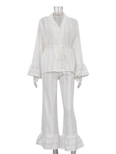 Load image into Gallery viewer, Cotton Two Piece Nightwear Set
