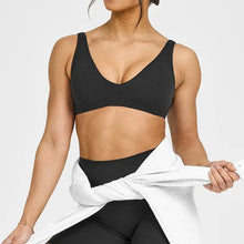 Load image into Gallery viewer, Yoga fitness sports bra women's gathered beautiful back high-intensity sports vest tight sportswear breathable sports top
