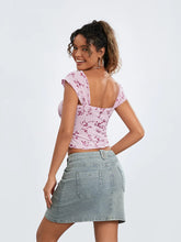 Load image into Gallery viewer, Floral Crop Street Top
