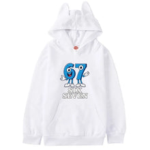 Load image into Gallery viewer, Kids Cat Ears Cartoon Hoodie

