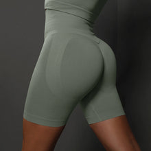 Load image into Gallery viewer, Yoga Shorts Women Sports Shorts Seamless Gym Workout Shorts High Waist Push Up Fitness Sports Shorts Cycling Shorts
