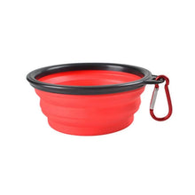 Load image into Gallery viewer, Portable Pet Food Bowl  Durable TPR Bowl  Cat and Dog Food Pet Silicone Collapsible Bowl Portable Travel Outdoor Water Food Bowl
