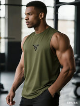 Load image into Gallery viewer, Gym Bodybuilding Workout Muscle Tank Top Summer Cool Quick-Dry Breathable Sleeveless T-Shirts Men Fitness Running Sport Singlets
