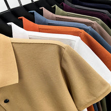 Load image into Gallery viewer, Classic Men Short Sleeve Polo Shirt 100% Mercerized Cotton Breathable Summer Golf Business Casual Athletic Tops

