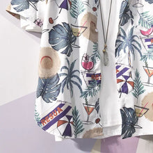 Load image into Gallery viewer, Printed Shirts and Blouses for Men Colourful Hip Hop Clothing Geometric Funny Man Tops Hawaiian Graphic with Pocket Floral Xxl S

