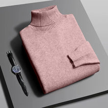 Load image into Gallery viewer, Slim Turtleneck Knit Pullover
