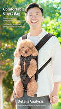 Load image into Gallery viewer, Pet Bag Outdoors Carrying Front-Hugging Large Dog Backpack Convenient Carrying Bag

