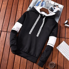 Load image into Gallery viewer, Printed Casual Hooded Pullover Sweatshirt
