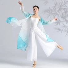 Load image into Gallery viewer, Classical Gradient Chiffon Dance Dress

