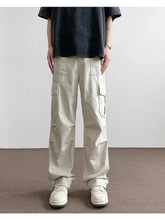 Load image into Gallery viewer, Pants Men's Trendy American Paratrooper Overalls Men's Summer Casual Handsome Outdoor Loose Straight

