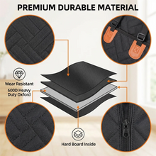 Load image into Gallery viewer, Convertible Car Bed for Dogs， Extended Waterproof Seat Cover with Anti-Slip Backing， Comfortable Pet Mat for SUV Truck Travel
