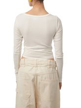 Load image into Gallery viewer, Boat Neck Crop Tee
