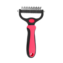 Load image into Gallery viewer, Pet Deshedding Brush Cat Comb Self Cleaning Hair Remover Grooming Tool for Dog and Cats De-Matting Comb Cleaning Pets Supplies
