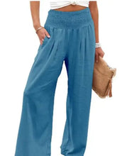 Load image into Gallery viewer, Drawstring Beach Wide Leg Pants
