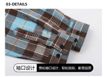 Load image into Gallery viewer, Plaid Casual Autumn Long Shirt
