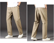 Load image into Gallery viewer, Loose Cotton Cargo Work Pants
