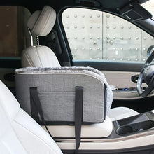 Load image into Gallery viewer, Safe Travel Pet Car Seat with Detachable Armrest Pillow Lift Seat Safety Buckle and Central Control Fo Dogs Cats Pet Supplies

