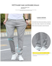 Load image into Gallery viewer, Men's High-Quality Chinos -Cotton Casual Trousers - Breathable Straight Pants (Sizes w28-w40)
