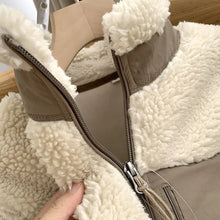 Load image into Gallery viewer, Warm Stand Collar Motorcycle Jacket
