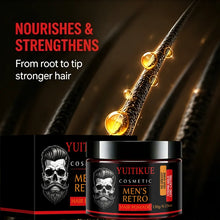 Load image into Gallery viewer, 120g Men Retro Hair Pomade Strong Hold High Shine Non Greasy Long Lasting Styling Wax For Slick Back Gentleman Hairstyle
