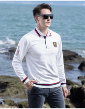 Load image into Gallery viewer, Thick Cotton Embroidered Polo Shirt
