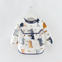 Load image into Gallery viewer, Waterproof Long Sleeve Baby Bib
