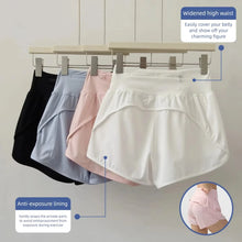 Load image into Gallery viewer, Sports Shorts for Women High-waisted Loose Running Quick-drying Breathable Anti-exposure Fitness Pants Yoga Three-quarter Pants
