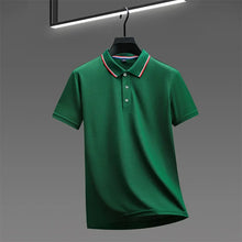 Load image into Gallery viewer, Men's Casual Solid Color Short Sleeve Polo Shirt 2025 Summer Fashionable Comfortable Versatile Top for Men
