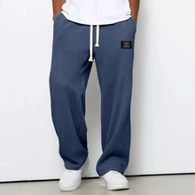 Load image into Gallery viewer, 2024 New Running Mens Sweatpants Straight Fit Joggers for Sports and Streetwear Loose Oversized Drawstring Long Pants Men Pants
