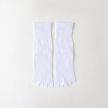 Load image into Gallery viewer, Breathable Cotton Toe Sports Socks
