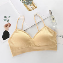 Load image into Gallery viewer, Women Sports Bras Fast Dry Elastic Padded Gym Running Skeep Bra Solid Color Fitness Yoga Sport Breathable Tops
