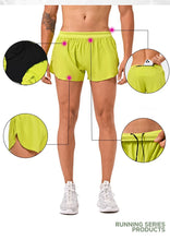 Load image into Gallery viewer, Men Marathon Racing Gym Sports Shorts Anti-escaping Lining Quick Dry Workout Training Fitness Jogging Short  Arrow Pants
