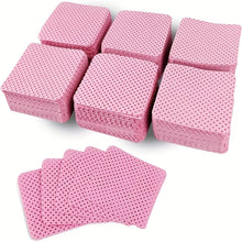 Load image into Gallery viewer, 50 Lint-Free Nail Wipes, Super Absorbent Nail Wipes for Removing Gel Polish, Eyelash Extensions, and Nail Preparation (White Pink)
