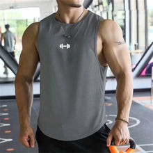 Load image into Gallery viewer, Summer Men's Tank Top Fitness Training Clothing Quick-drying Loose Bodybuilding Sleeveless Shirt Men Fashion Basketball Vest

