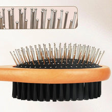 Load image into Gallery viewer, Pet Grooming Brush Double-sided Brush Comb Stainless Steel Needle Bristles Hair Brush Grooming Hair Remover Brush Pet Supplies
