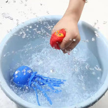 Load image into Gallery viewer, Baby Bath Toys Sponge Water Absorbing Octopus Squeezing Stress Relief Toys Summer Swimming Play Water Bath Toy for Children
