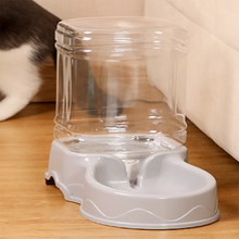 Load image into Gallery viewer, Automatic pet feeder Cat Drinking bowl Cat bowl Large capacity Dog bowl 3.8L combination food storage bucket Pet supplies
