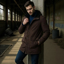 Load image into Gallery viewer, Long Zippered Casual Trench Coat
