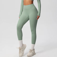 Load image into Gallery viewer, Yoga Leggings High Waist Naked Feeling Leggings Women Fitness Running Yoga Pants Energy Gym Tight Leggings Casual Workout Leggin
