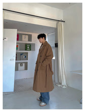Load image into Gallery viewer, Winter Woolen Long Trench Coat
