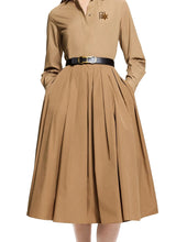 Load image into Gallery viewer, Embroidered Shirt Skirt Office Set
