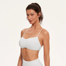 Load image into Gallery viewer, Sports Bras for Women Strappy Bras Open Back Shockproof Quick-Drying Yoga Bra Padded Gym Crop Tops Workout Fitness Bra Women
