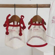 Load image into Gallery viewer, Pet Mesh Vest with Sleeveless Suspender Cat Pet Clothing Summer Teddy Bear Summer Clothing Puppy Designer Dog Clothes
