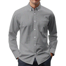 Load image into Gallery viewer, Solid Oxford Business Button Shirt
