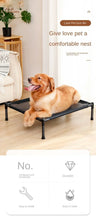 Load image into Gallery viewer, Elevated Pet Bed Dog Cat  Folding Pet Camping Bed Cat Dog House Portable Removable Washable Four Seasons Cats Kennel Puppy Beds
