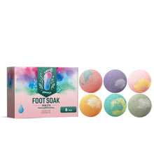 Load image into Gallery viewer, Bubble Bath Ball Flowers Scent Body Bathing Cleaning Relaxing Natural Herbal Essential Oil Anti Dry Cracking Foot Spa
