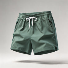 Load image into Gallery viewer, Men's Quick Dry Running Shorts with Drawstring and Zip Pockets - Ideal for Athletic Workouts and Gym Sessions
