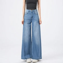 Load image into Gallery viewer, Women's Lightweight Wide Leg Straight-Leg Jeans Stylish and Comfortable Denim Pants for Effortless Fashion Summer Thin Trousers
