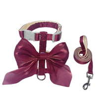 Load image into Gallery viewer, Pet Accessories Adjustable Pet Harness Cute Bow Breathable Dog Chest Strap Escape-Proof Comfort Cat Leash for Dogs Puppy Rabbit
